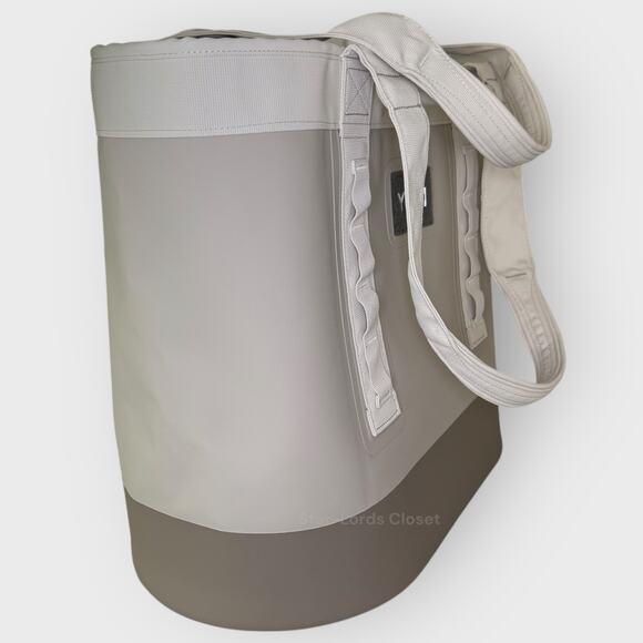 YETI Camino Carryall 35L Taupe Waterproof Tote Bag Durable Gym Beach Travel NWT - Picture 2 of 7